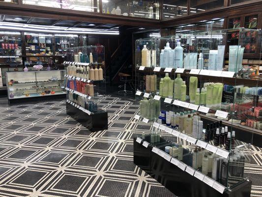 Uptown Looks Salon carries the full line of Aveda products.