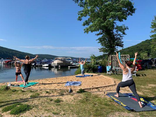 Beach Yoga