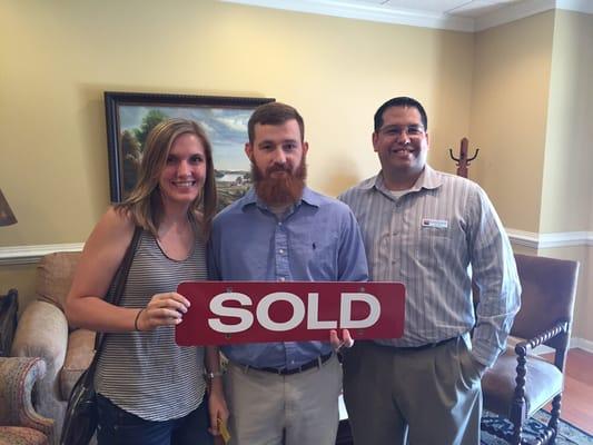 Another exciting day for great clients! First time homebuyers!!