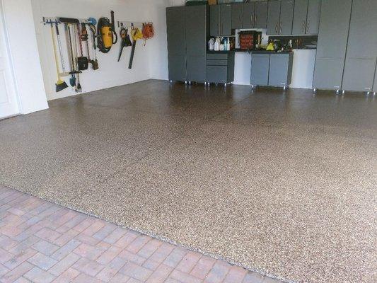 Epoxy Granite Garage flooring !