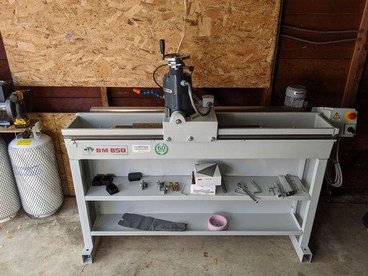 Chipper blade sharpening