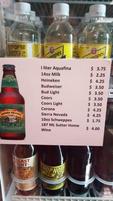 Beverage prices #2