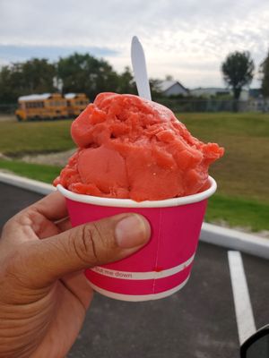 Cherry water ice