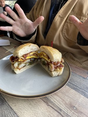 Breakfast sandwich