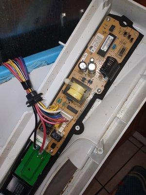 Replacing dishwasher control board