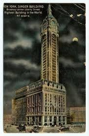 Singer building , NY