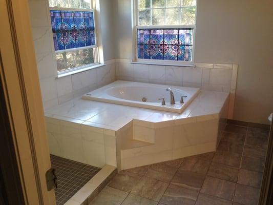 Jacuzzi tub after remodel