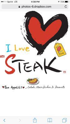 I love steak NY