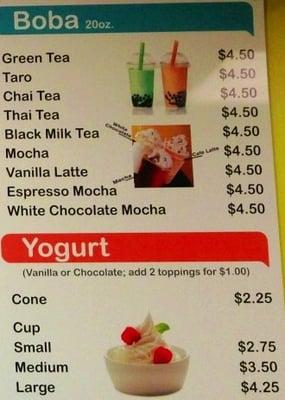 Boba & Yogurt