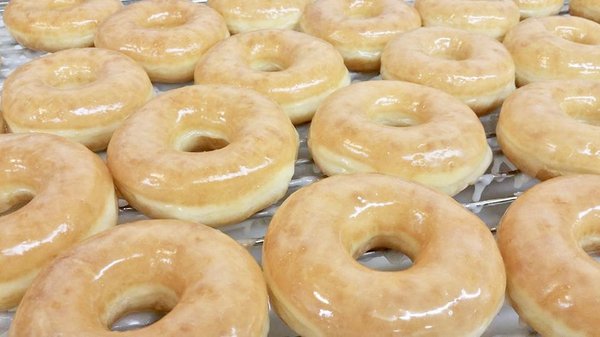 Nothing better than hot glazed