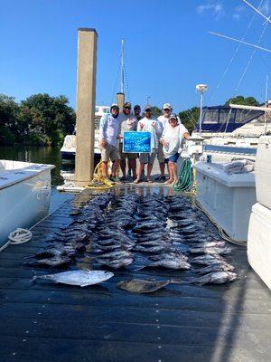 6 person limit of black Sea bass