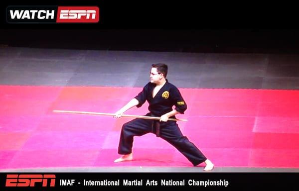 Dragon Warrior Martial Arts Student on ESPN  (352)489-5411