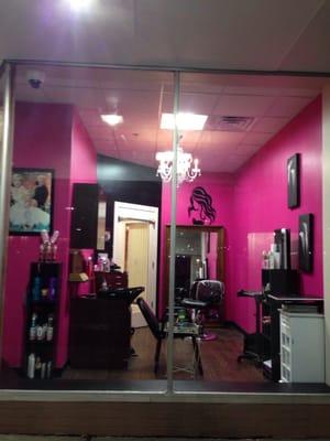 Hair by Nanette Suite 104, absolutely beautiful! I love it here. There's great parking and such flexible hours for your convenience.