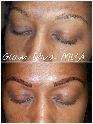 Permanent Hairstroke Eyebrows