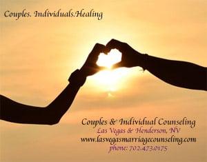 Counseling and Therapy for couples and individuals in Las Vegas, Henderson, and Green Valley, NV