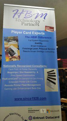 We're nationally recognized experts in player card sytems & printers