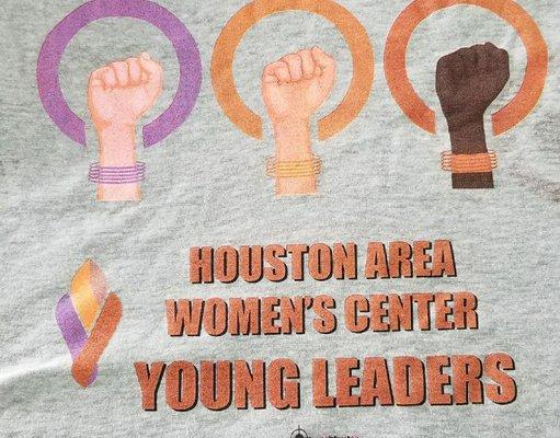 Printing with Houston Area Women's Center!