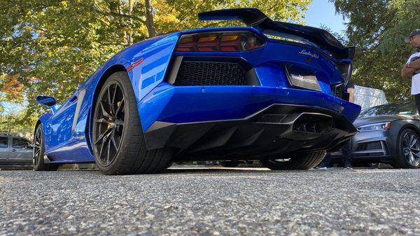 Lamborghini Aventador getting PPF