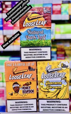 Backwoods LOOSELEAF NOW AVAILABLE!!!