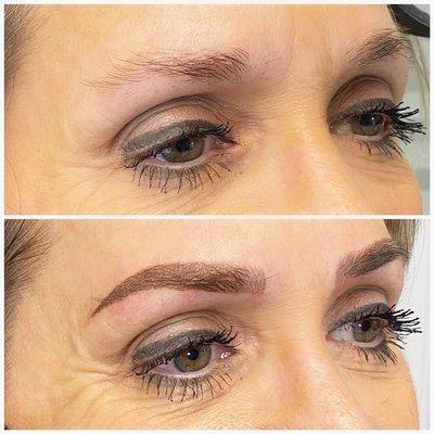 Microblading + Shading