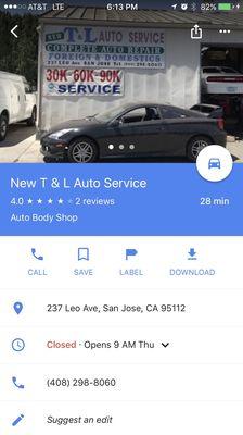 T & L Auto Service