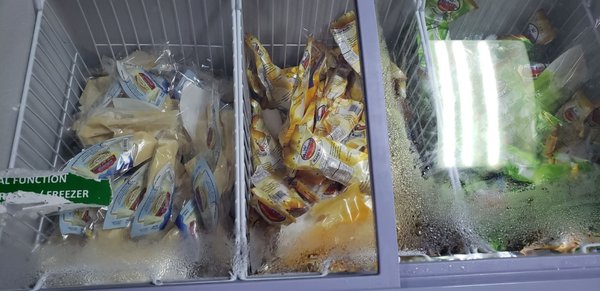 Frozen treats.