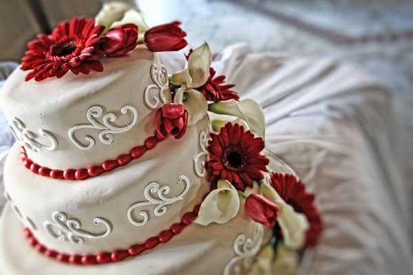 wedding cake photograph