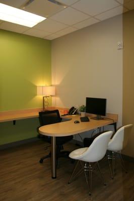 Private consultation rooms are available to discuss treatment options, as well as dental health education.