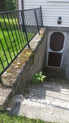 Compromised Stairwell Area Way