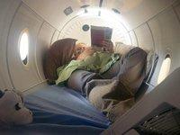 Inside Hyperbaric oxygen chamber