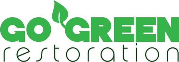 Go Green Water Damage Restoration San Gabriel Logo.