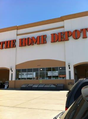 Home depot front entrance