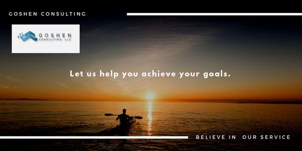 Achieve your goals with our help.