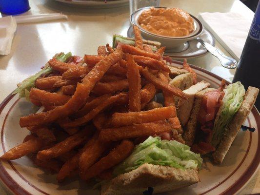 Grilled chicken club - delicious