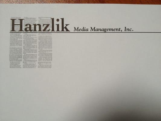 Hanzlik Media Management Inc