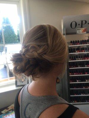 Wedding hair!