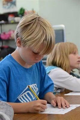 Homework assistance during Power Hour is a key element of the Boys & Girls Club After-School Program.