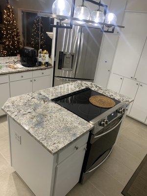 New granite countertops