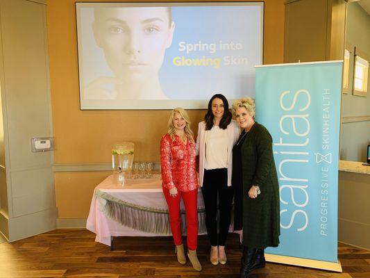 Joint skincare and Botox event for Spring 2019