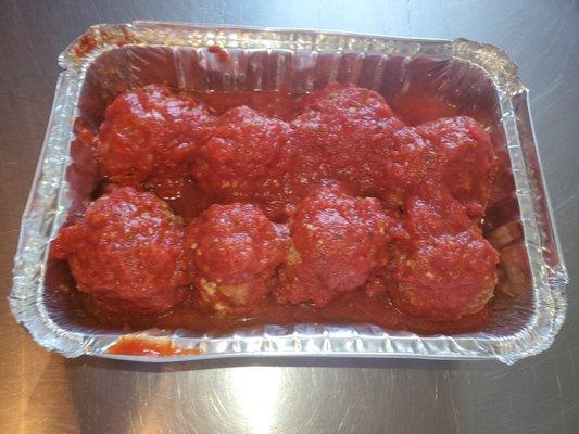 Our own homemade meatballs