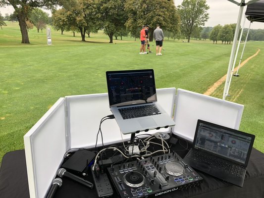 Golf Tournament setup