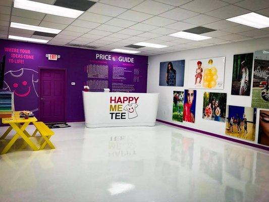 Happy Me Tee Showroom Floor! Stop by to see us! Open 6 Days a Week!