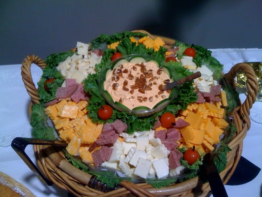 Cheese and Sausage Basket