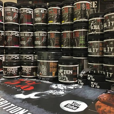 Rich Piana's 5% Nutrition products available here!