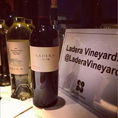 Ladera lovely wines - Napa vintners taste & tweet event at WaterBar