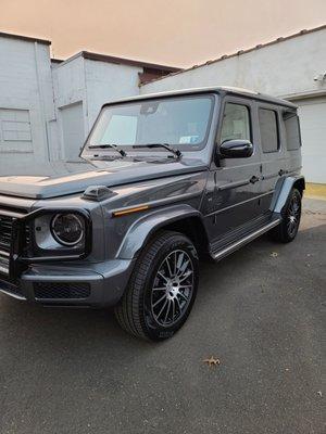 Brother in laws- 2020 G wagon with CFQR ceramic coating