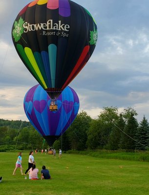 Stoweflake Hot Air Balloon Festival - July 5th thru 7th 2019