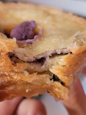 Ube Cream Layered Donut