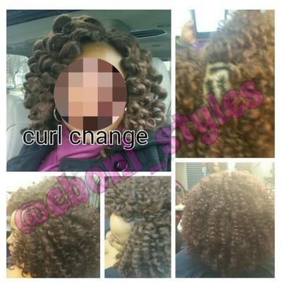 Crochets, crochet weave, curls, protective styles