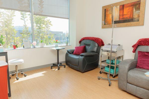 Revitalife Medical Center's IV room.